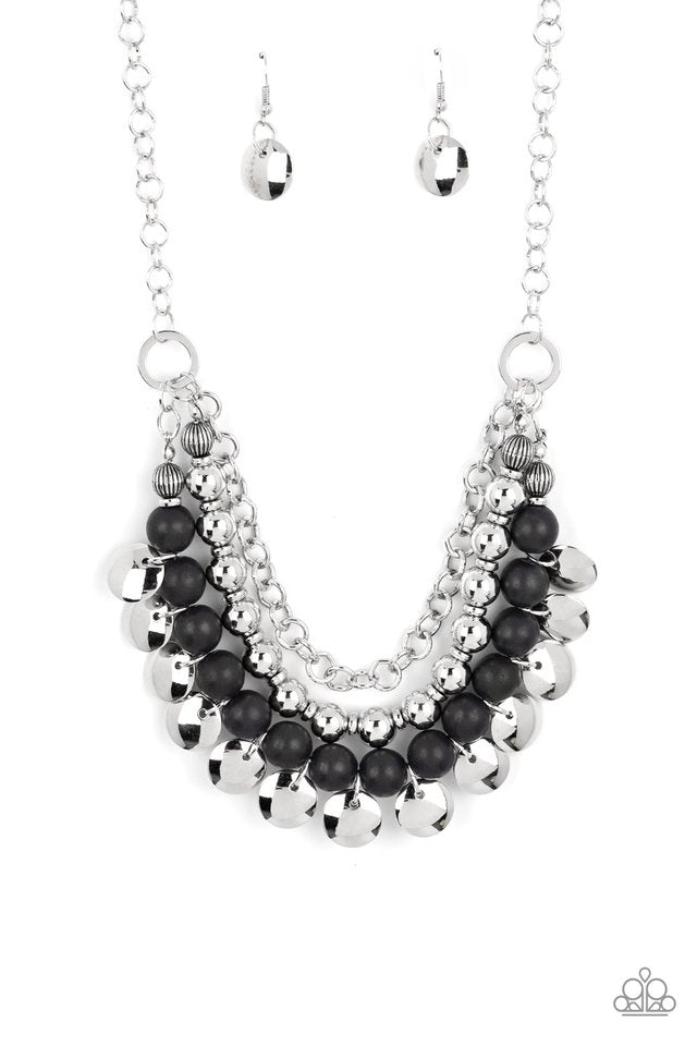 Leave Her Wild - Black - Paparazzi Necklace Image