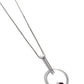 Hooped Theory - Red - Paparazzi Necklace Image