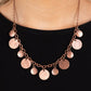 Model Medallions - Copper - Paparazzi Necklace Image