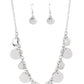 Model Medallions - Silver - Paparazzi Necklace Image