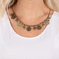 Model Medallions - Brass - Paparazzi Necklace Image