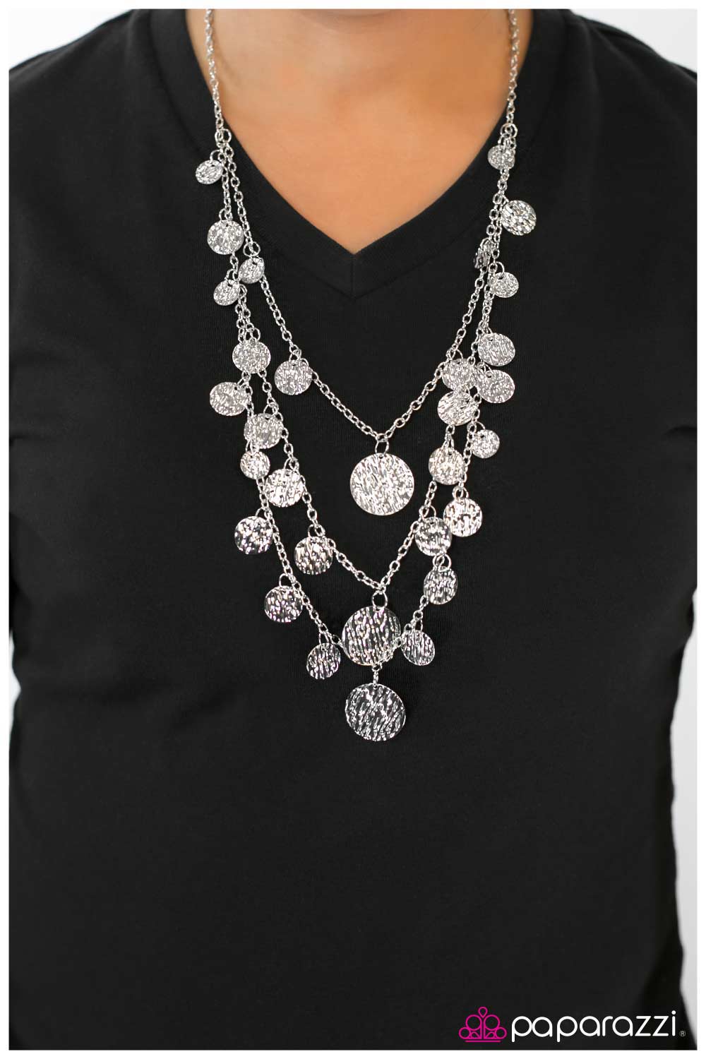 Paparazzi Necklace ~ A Time To Reflect  - Silver