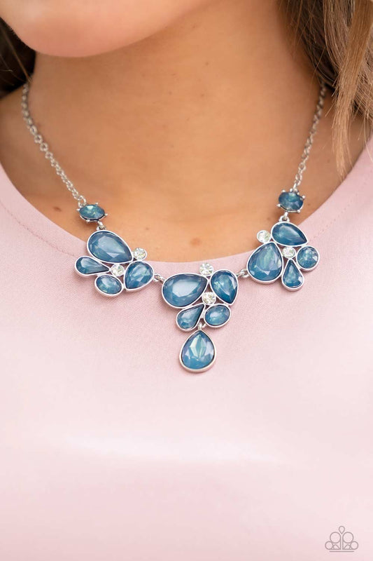 Collar Paparazzi ~ Escape de los Everglades - Azul