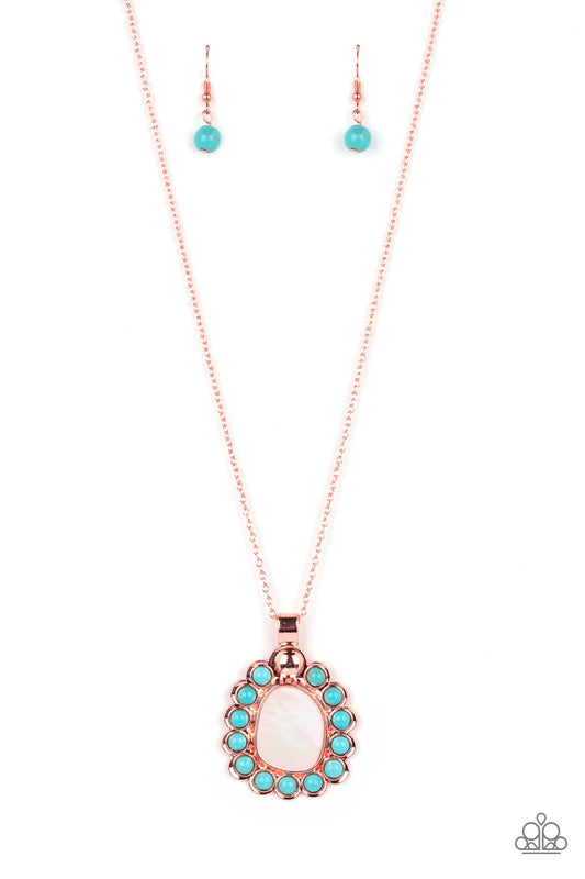 Collar Paparazzi ~ Mar del Sahara - Cobre