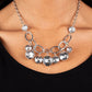 Rhinestone River - Silver - Paparazzi Necklace Image