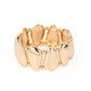 Classy Cave - Gold - Paparazzi Bracelet Image