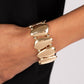 Classy Cave - Gold - Paparazzi Bracelet Image