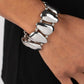 Classy Cave - Silver - Paparazzi Bracelet Image