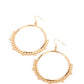 Ultra Untamable - Gold - Paparazzi Earring Image