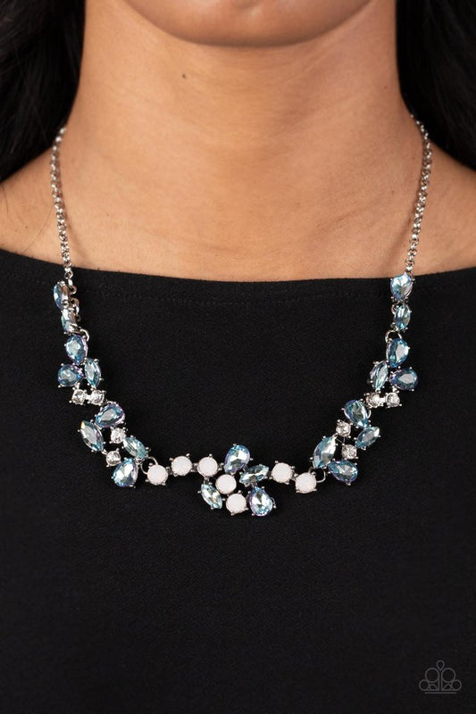Welcome to the Ice Age - Blue - Paparazzi Necklace Image