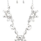 Paparazzi Necklace ~ GLOW-trotting Twinkle - White