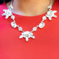 Collar Paparazzi ~ GLOW-trotting Twinkle - Blanco