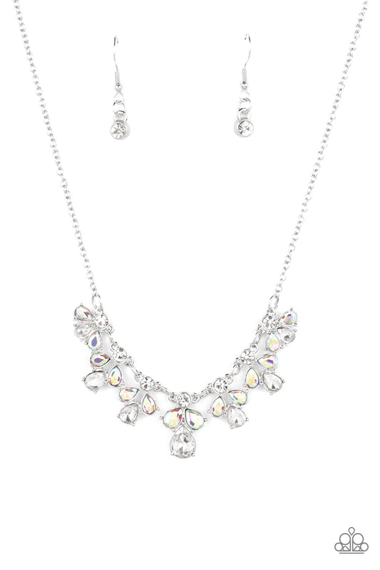 Paparazzi Necklace ~ See in a New STARLIGHT - White