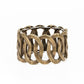 ​Industrial Indulgence - Brass - Paparazzi Bracelet Image