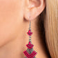 Eastern Expression - Pink - Paparazzi Earring Image