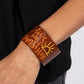 Sunshine Season - Orange - Paparazzi Bracelet Image