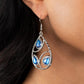 Send the BRIGHT Message - Blue - Paparazzi Earring Image