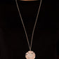 Boom and COMBUST - Rose Gold - Paparazzi Necklace Image