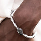 Chiseled Craze - Silver - Paparazzi Bracelet Image