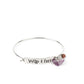 Fearless Fashionista - Purple - Paparazzi Bracelet Image