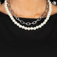 Suburban Yacht Club - White - Paparazzi Necklace Image