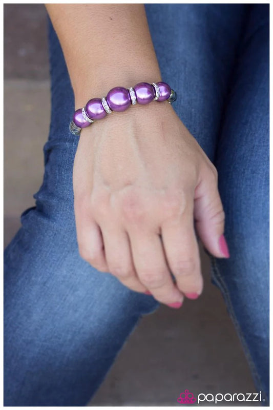 Paparazzi Bracelet ~ The Muse - Purple