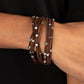 Clustered Constellations - Brown - Paparazzi Bracelet Image