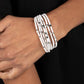 Clustered Constellations - White - Paparazzi Bracelet Image