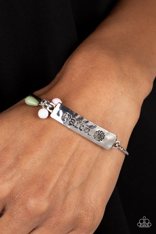 Flirting with Faith - Green - Paparazzi Bracelet Image