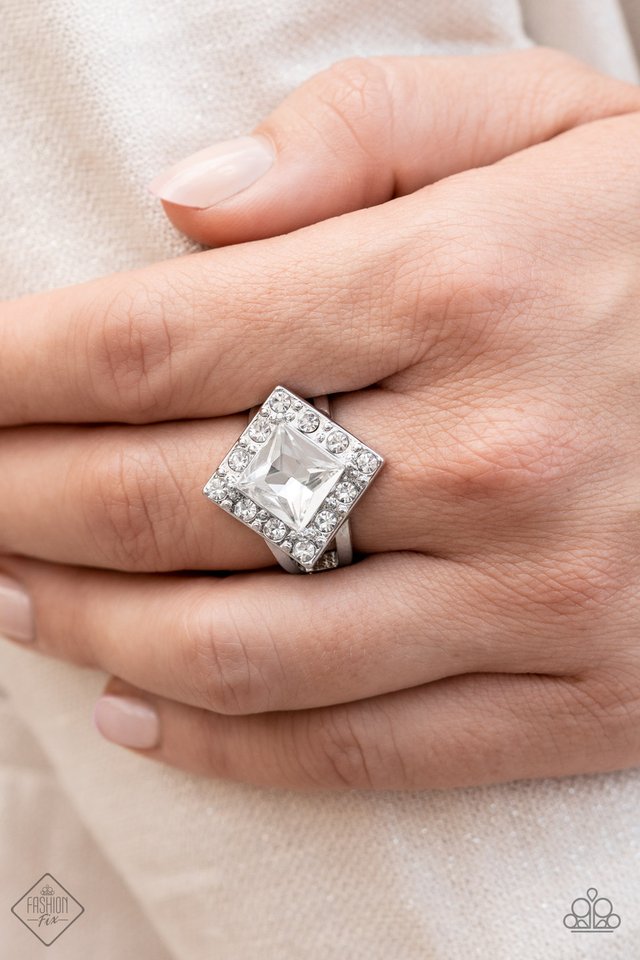 Transformational Twinkle - White - Paparazzi Ring Image