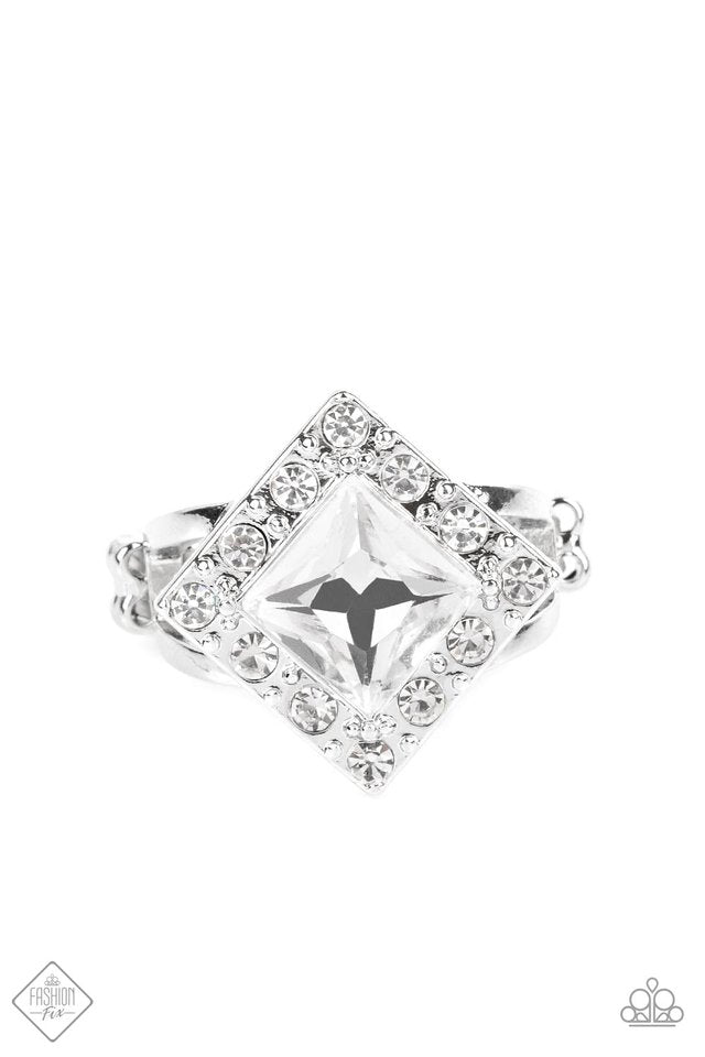 Transformational Twinkle - White - Paparazzi Ring Image