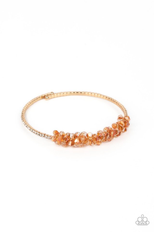 BAUBLY Personality - Gold - Paparazzi Bracelet Image