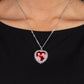 Sweethearts Stroll - Red - Paparazzi Necklace Image