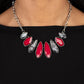 Crystallized Couture - Red - Paparazzi Necklace Image