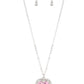 Sweethearts Stroll - Pink - Paparazzi Necklace Image