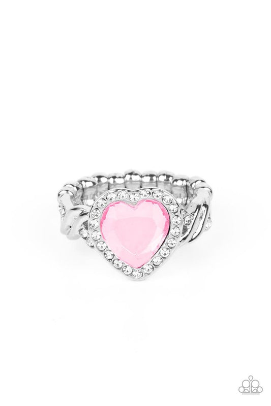 Committed to Cupid - Pink - Paparazzi Ring Image