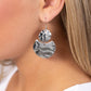 Monochromatic Charisma - Silver - Paparazzi Earring Image