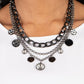 Industrial Noise - Black - Paparazzi Necklace Image