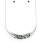 ​Bejeweled Baroness - Green - Paparazzi Necklace Image