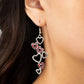 Sweetheart Serenade - Red - Paparazzi Earring Image