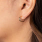 Charming Crescents - Gold - Paparazzi Earring Image