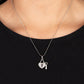 You Hold My Heart - White - Paparazzi Necklace Image