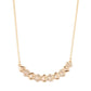 Sparkly Suitor - Gold - Paparazzi Necklace Image