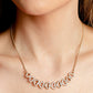 Sparkly Suitor - Gold - Paparazzi Necklace Image