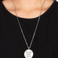 Mother Dear - White - Paparazzi Necklace Image