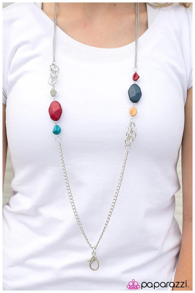 Paparazzi Necklace ~ Cool, Calm, and Collected - Multi