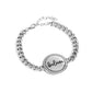 Hope and Faith - Silver - Paparazzi Bracelet Image