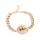 Hope and Faith - Gold - Paparazzi Bracelet Image