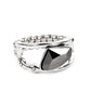 Sculpted Style - Silver - Paparazzi Ring Image