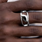 Sculpted Style - Silver - Paparazzi Ring Image